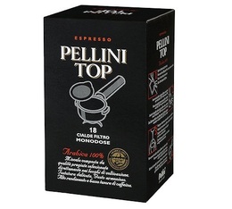Pellini Top 100% Arabica coffee ESE pods x 18