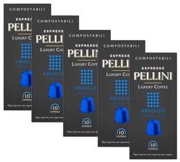 50 capsules Absolute - Nespresso compatible - PELLINI