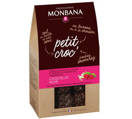 Monbana Neapolitan Chocolate Petit Croc' Dark Raspberry Chocolate 