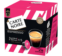 16 Espresso compatibles Nescafe® Dolce Gusto® - CARTE NOIRE