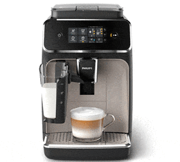 Machine Expresso Philips à Café Grains avec Broyeur1.8 L, Mousseur