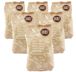 One&Only White Chocolate powder - 6 x 800g for professionals