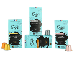 Pack Pure-Origine Café - 40 capsules - compatibles Nespresso® - CAFES LUGAT