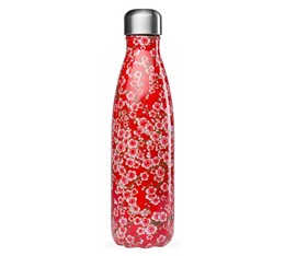 QWETCH insulated bottle Red Flowers - 500ml