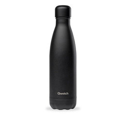 Qwetch Insulated Bottle Black - 500ml