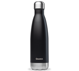 Bouteille isotherme inox noir 50 cl - QWETCH