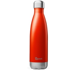 QWETCH insulated bottle in shiny red - 500ml