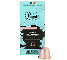 cafes lugat - 10 rose diamond capsules
