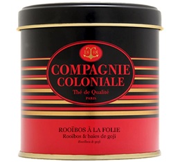 Rooibos à la Folie - Fruity rooibos - 90g loose leaf in tin - Compagnie Coloniale