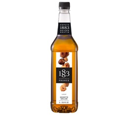 Syrup 1883 Routin Roasted Hazelnuts in Plastic Bottle - 1L