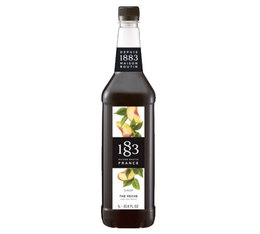 Syrup 1883 Routin Iced Tea Peach in Plastic Bottle - 1L