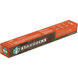 10 Capsules Starbucks compatibles Nespresso® - Breakfast Blend