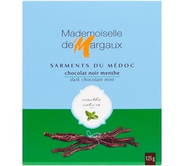 Mademoiselle de Margaux Sarments du Médoc 52% Dark Mint Chocolate - 125g