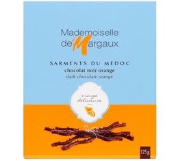 Sarments du Médoc Chocolat Noir/Orange 52% 125g - Mademoiselle de Margaux