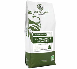 1 Kg Café en grain pour professionnels Mélange Savanah - Green Lion Coffee