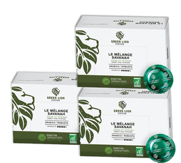 Savanah Blend - Green Lion Coffee Nespresso® Pro Compatible Capsules x 150