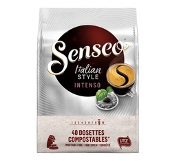 40 dosettes souples Italian Style Intenso  - SENSEO