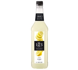 Syrup 1883 Routin Lemon in Plastic Bottle - 1L
