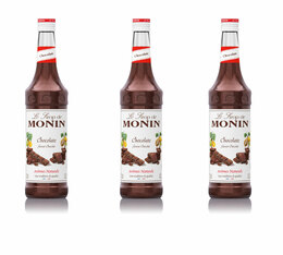 Sirop Chocolat pour professionnel 3 x 70cl - MONIN