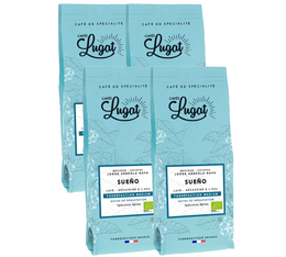 Cafés Lugat Organic Decaf Coffee Beans Sueño Water-Decaffeinated - 1kg