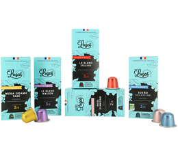 Pack découverte - 50 Capsules - compatibles Nespresso® - CAFES LUGAT