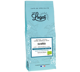 Café en grains : Mexique Bio - Sueño - Décaféiné à l'eau - 250g - Cafés Lugat