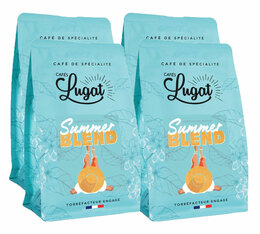 4 x 250 g de café en grain Summer Blend - Cafés Lugat
