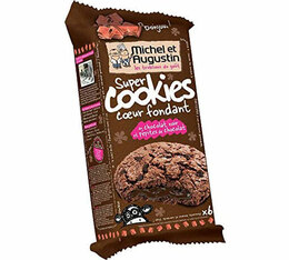 6 Cookies cœur fondant tout chocolat - MICHEL ET AUGUSTIN