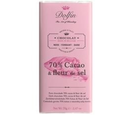 Dolfin 70% Dark Chocolate with Sea Salt - 70g