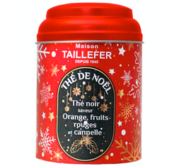 Maison Taillefer Christmas Black Tea - 100g loose tea tin