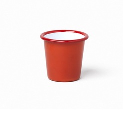 Falcon Enamelware Red pillarbox cup - 124ml
