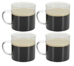 Ogo Living Set of 4 Glass Cups - 25cl