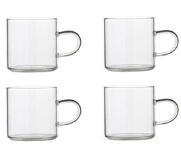 Ogo Living Set of 4 Glass Cups - 15cl