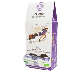 Terramoka 'Inès' biodegradable coffee Nespresso® compatible pods x60