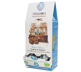 Terramoka 'Mister Nelson' organic decaf coffee capsules for Nespresso x 60 - Biodegradable