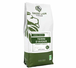 1Kg Café en grain bio pour professionnels - Terre d'avenir - GREEN LION COFFEE