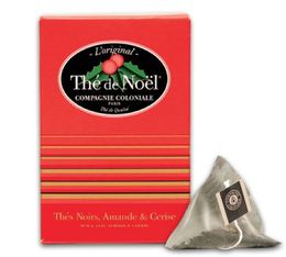 'Thé de Noël' - Christmas flavoured black tea - box of 25 pyramid bags - Compagnie Coloniale