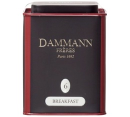 Box N°06 Breakfast black tea - 100g tin of loose leaf tea - Dammann Frères