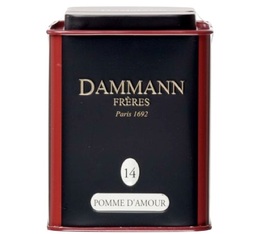 N°14 Pomme d'amour black tea - 100g tin of loose leaf tea - Dammann Frères