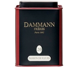 N°20 Passion de Fleurs white tea - 60g tin of loose leaf tea - Dammann Frères
