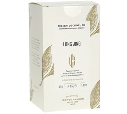 George Cannon Long Jing organic green tea - 20 sachets