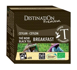 Destination 'Premium' Organic Breakfast tea - 20 sachets
