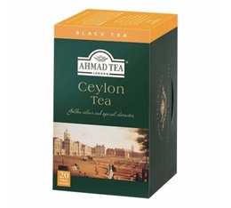 Ceylon black tea - 20 individually-wrapped tea bags - Ahmad Tea