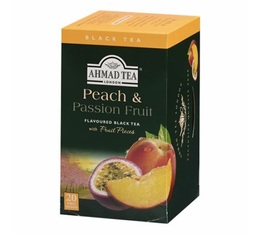 Ahmad Tea Peach & Passion fruit flavoured black tea - 20 sachets