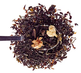Thé noir et vert en vrac Thé du Tibétain 100g - Comptoir Français du thé