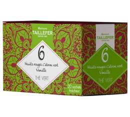 Maison Taillefer Red berries and lime green tea - 20 teabags