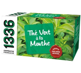 Thé vert à la Menthe - 20 Mousselines - 1336 (Scop TI)