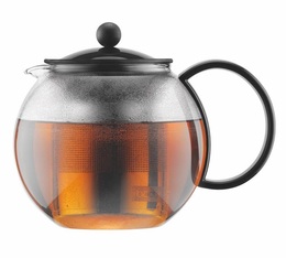 Assam teapot with large stainless steel infuser - 1L.