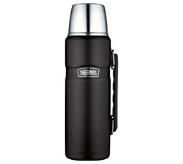 Bouteille isotherme Inox Thermos King 1,2L noir mat - Thermos