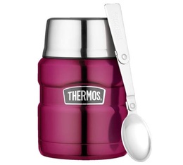 Lunch box isotherme inox Thermos King framboise 47 cl - Thermos